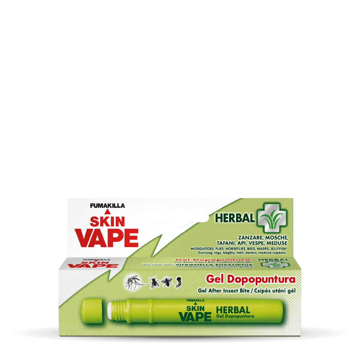 Skin Vape Penna Gel Dopopuntura Herbal